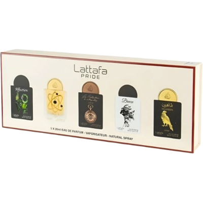 Lattafa Pride Eau De Parfum Discovery Mini Presentset - 5 x 20 ml Lattafa Pride Eau De Parfum Discovery Mini Presentset - 5 x 20 ml