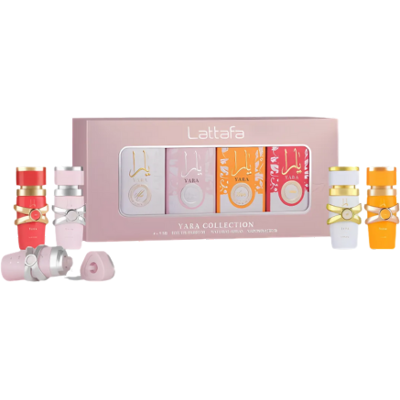 Lattafa Yara Collection Discovery Eau de Parfum Set 5ml – 4 st. Lattafa Yara Collection Discovery Eau de Parfum Set 5ml – 4 st.
