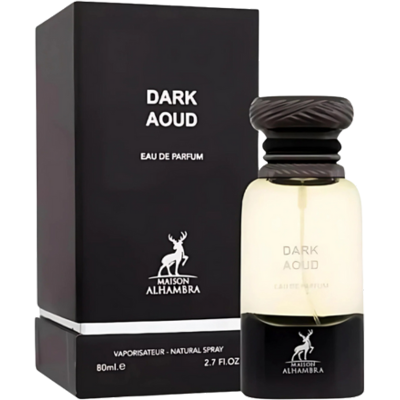 Maison Alhambra Dark Aoud Eau de Parfum 80ml Maison Alhambra Dark Aoud Eau de Parfum 80ml