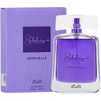 Rasasi Shuhrah Pour Femme Sensuelle Eau de Parfum for Women - 90 ml Rasasi Shuhrah Pour Femme Sensuelle Eau de Parfum for Women - 90 ml