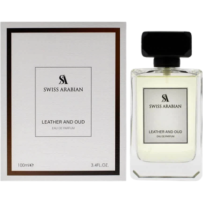Swiss Arabian Leather and Oud Unisex Eau De Parfum - 100 ml Swiss Arabian Leather and Oud Unisex Eau De Parfum - 100 ml