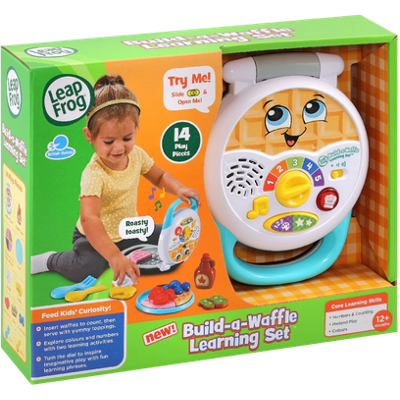 LeapFrog Leap Frog Build A Waffle Learning Set LeapFrog Leap Frog Build A Waffle Learning Set