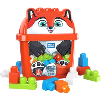 Mega Bloks Friendly Fox - 25 delar Mega Bloks Friendly Fox - 25 delar