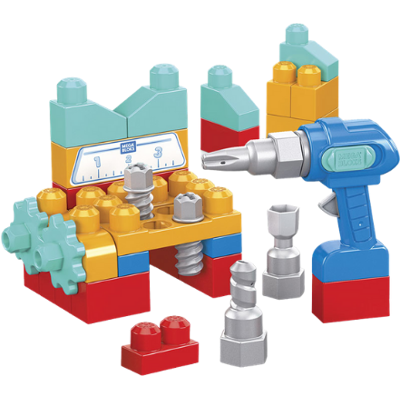 Mega Bloks Lil' Building borrset - 32 delar Mega Bloks Lil' Building borrset - 32 delar