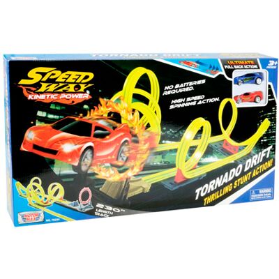 Motor Max Tornado Drift Racerbana med 2 bilar Motor Max Tornado Drift Racerbana med 2 bilar