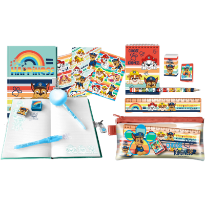 Paw Patrol skrivset med dagbok - 16 delar Paw Patrol skrivset med dagbok - 16 delar