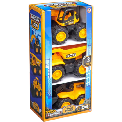 Teamsterz JCB Tough Trucks – 3 Pack Teamsterz JCB Tough Trucks – 3 Pack