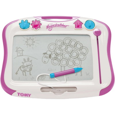 Tomy Megasketcher Lila - Precist Ritplatta - 45x35cm - för Barn 3+ Tomy Megasketcher Lila - Precist Ritplatta - 45x35cm - för Barn 3+