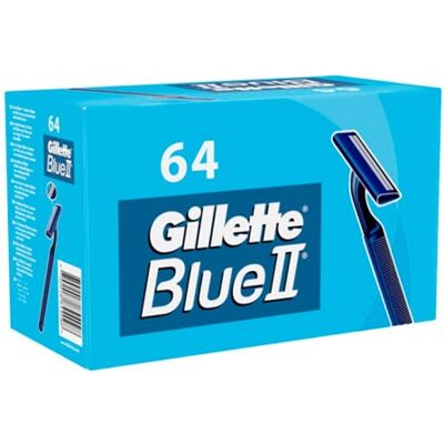 Gillette Blue II Engångsskrapor 64 st Gillette Blue II Engångsskrapor 64 st
