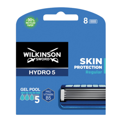 Wilkinson Sword Hydro 5 rakblad - 8 st Wilkinson Sword Hydro 5 rakblad - 8 st