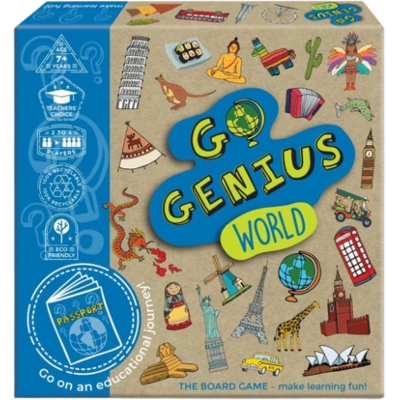 SmartGames Go Genius World Board Game SmartGames Go Genius World Board Game