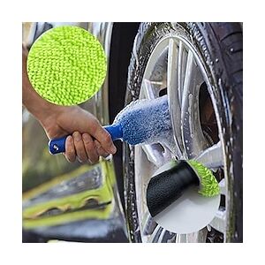 LightInTheBox biltvätt detaljer bil rengöring borste mikrofiber hjul fälg borste för bil bagageutrymme motorcykel auto detaljer borste bil underhåll fälg rengöring borste biltvätt skönhet
