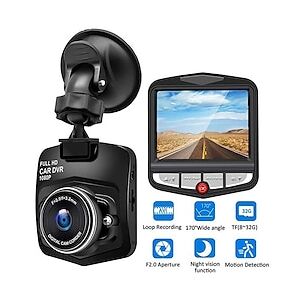 LightInTheBox bilkamera hd 1080p dashcam dvr recorder dash cam bil dvr auto backkamera fordons bil cam av spegelinspelare