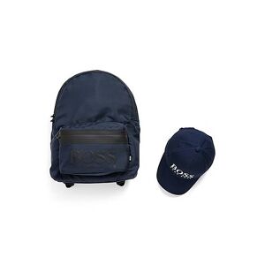 Boss Kids' canvas backpack with 3D-print logo