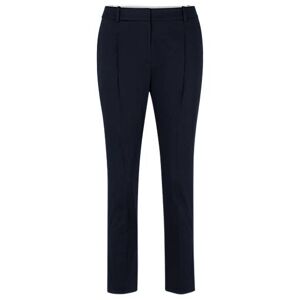 Boss Relaxed-fit trousers in stretch organic cotton