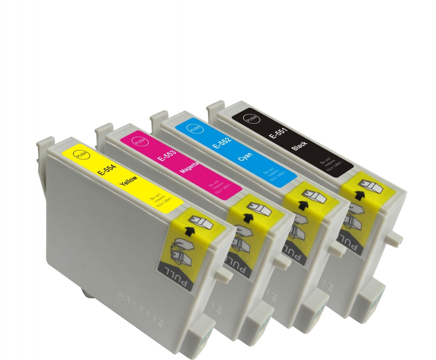 Epson Kompatibel Till Epson T0551 / T0552 / T0553 / T0554 Bläckpatroner Rabattpaket 4 St Kompatibel 72,8 Ml Epson Kompatibel Till Epson T0551 / T0552 / T0553 / T0554 Bläckpatroner Rabattpaket 4 St Kompatibel 72,8 Ml