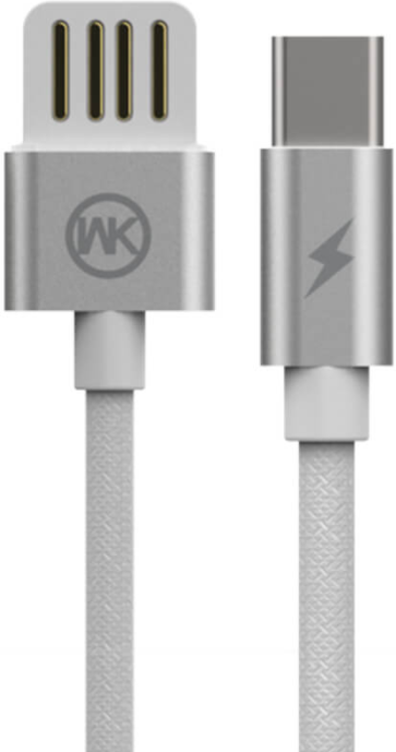 Sero By Wk Babylon Nylon Kabel, Typec, 1 M, Vit Sero By Wk Babylon Nylon Kabel, Typec, 1 M, Vit
