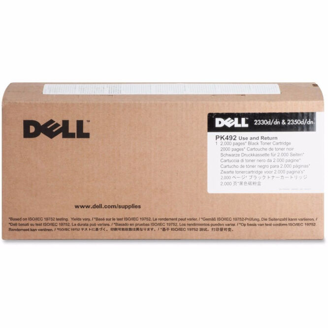 Dell Pk492 Bk Original Toner (2000 Sidor) Dell Pk492 Bk Original Toner (2000 Sidor)