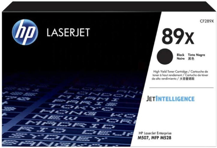 HP 89x Bk Original Toner (10000 Sidor) HP 89x Bk Original Toner (10000 Sidor)