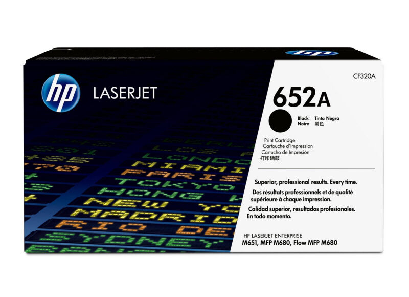 HP 652a Bk Original Toner (11500 Sidor) HP 652a Bk Original Toner (11500 Sidor)