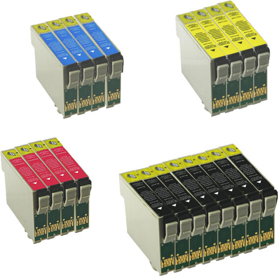 Epson Kompatibel Till Epson T1301/t1302/t1303/t1304 Xxl Bläckpatroner Rabattpaket 20 St Kompatibel 472 Ml Epson Kompatibel Till Epson T1301/t1302/t1303/t1304 Xxl Bläckpatroner Rabattpaket 20 St Kompatibel 472 Ml