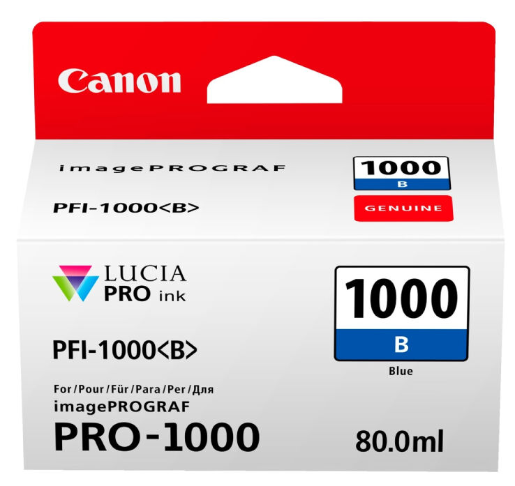 Canon Pfi-1000 B Original Bläckpatron (80 Ml) Canon Pfi-1000 B Original Bläckpatron (80 Ml)