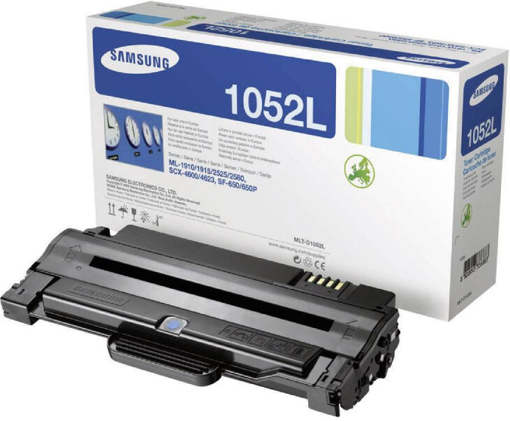 Samsung Mlt-D1052l/els Bk Original Toner (2500 Sidor) Samsung Mlt-D1052l/els Bk Original Toner (2500 Sidor)