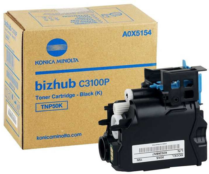 Konica Minolta Bizhub C3100p Bk Original Toner (5000 Sidor) Konica Minolta Bizhub C3100p Bk Original Toner (5000 Sidor)