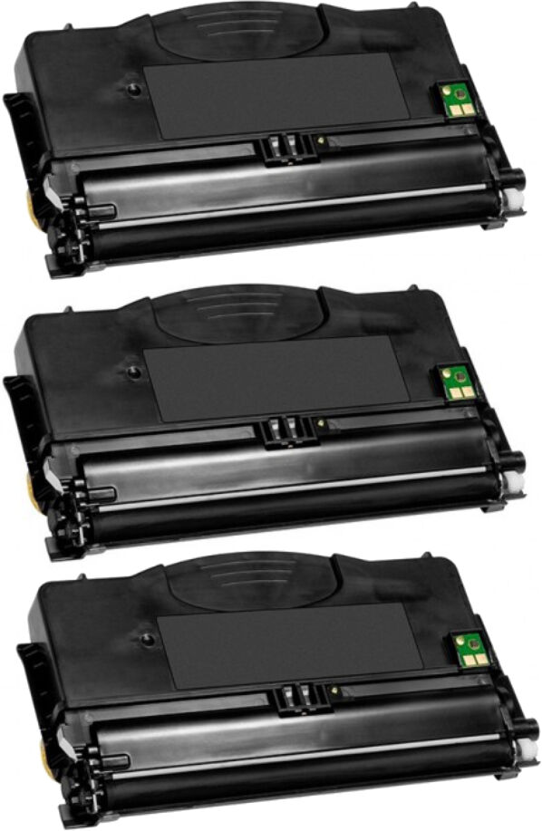 Lexmark 12016se Bk Combo Pack 3 Stk Kompatibel Toner (6000 Sidor) Lexmark 12016se Bk Combo Pack 3 Stk Kompatibel Toner (6000 Sidor)