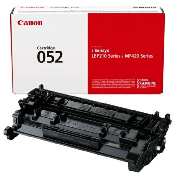 Canon Crg 052 Bk Original Toner (3100 Sidor) Canon Crg 052 Bk Original Toner (3100 Sidor)
