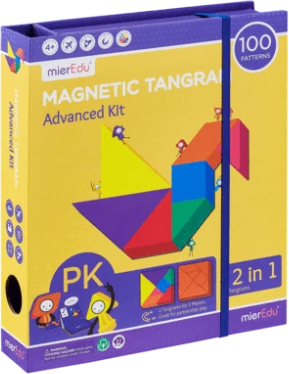 Magnetbok Från Mieredu - Tangram Magnetbok Från Mieredu - Tangram