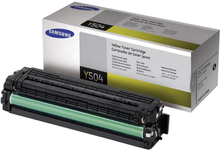 Samsung Clt-Y504s/els Y Original Toner (1800 Sidor) Samsung Clt-Y504s/els Y Original Toner (1800 Sidor)