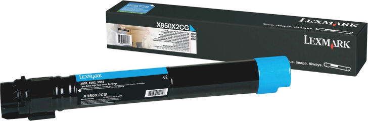 Lexmark X950 C Original Toner (22000 Sidor)