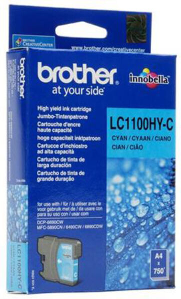 Brother Lc1100 Xl C Original Bläckpatron -10,95 Ml Brother Lc1100 Xl C Original Bläckpatron -10,95 Ml