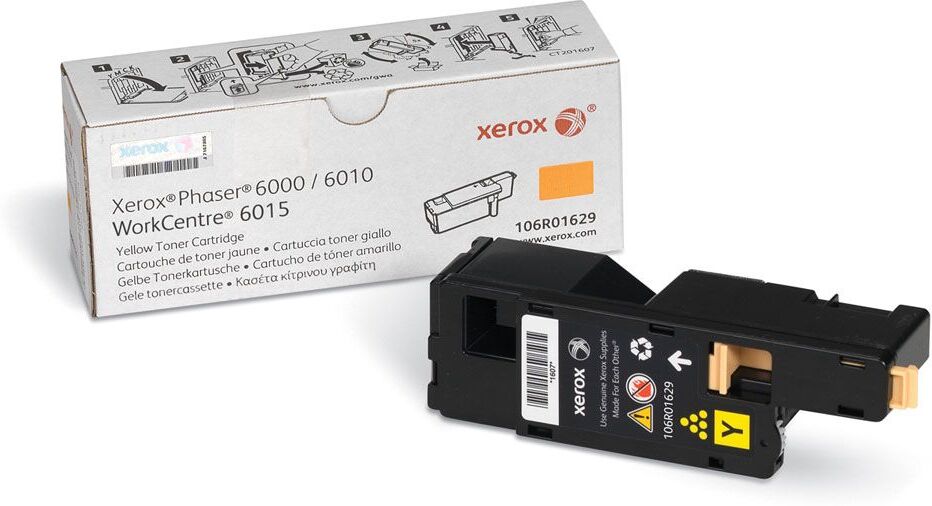 Xerox Phaser 6000/6010/6015 Y Original Toner (1000 Sidor)