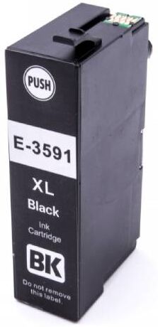 Epson T3581/t3591 Xl Bk Kompatibel Bläckpatron (50 Ml) Epson T3581/t3591 Xl Bk Kompatibel Bläckpatron (50 Ml)