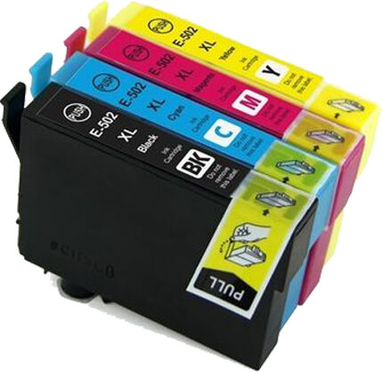 Epson 502 Xl Combo Pack 4 Stk Kompatibel Bläckpatron (60,2 Ml) Epson 502 Xl Combo Pack 4 Stk Kompatibel Bläckpatron (60,2 Ml)