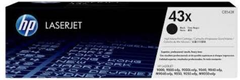 HP 43x Bk Original Lasertoner (30000 Sidor) HP 43x Bk Original Lasertoner (30000 Sidor)