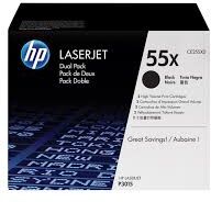 HP 55x Lasertoner Combo Pack 2 Stk Original -25000 Sidor HP 55x Lasertoner Combo Pack 2 Stk Original -25000 Sidor