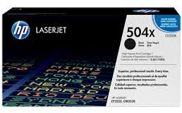 HP Ce250x-Hp504x Lasertoner Original -10500 Sidor HP Ce250x-Hp504x Lasertoner Original -10500 Sidor