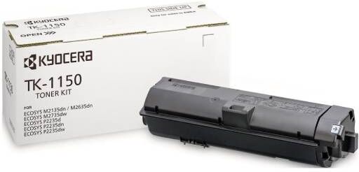 Kyocera Tk-1150 Bk Original Lasertoner (3000 Sidor) Kyocera Tk-1150 Bk Original Lasertoner (3000 Sidor)