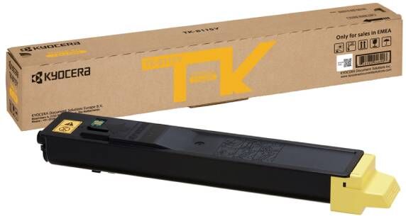Kyocera Tk-8115y M8124 Y Original Lasertoner (6000 Sidor) Kyocera Tk-8115y M8124 Y Original Lasertoner (6000 Sidor)