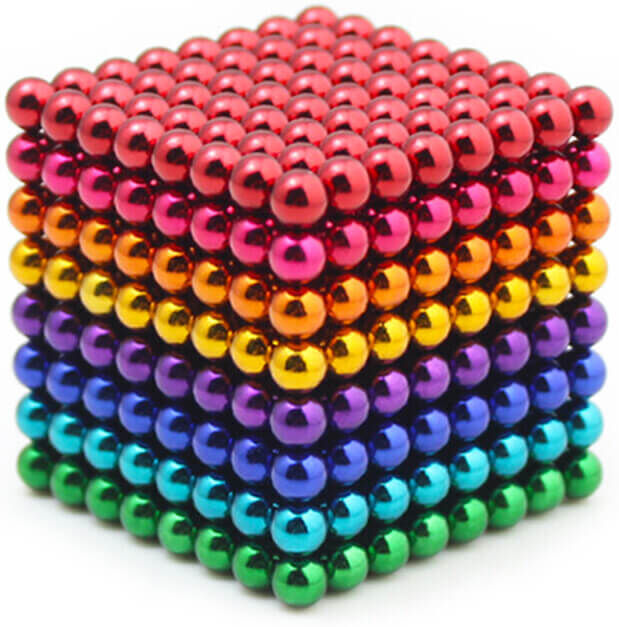 Neocube (512pcs), Rainbow Neocube (512pcs), Rainbow