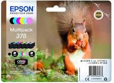 Epson T378 Combo Pack 6 Stk Original Bläckpatron -27,4 Ml Epson T378 Combo Pack 6 Stk Original Bläckpatron -27,4 Ml