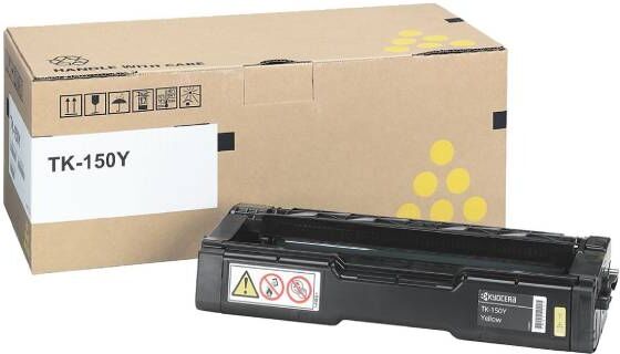 Kyocera Tk-150 Y Original Lasertoner (6000 Sidor) Kyocera Tk-150 Y Original Lasertoner (6000 Sidor)