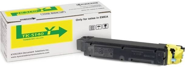 Kyocera Tk-5140 Y Original Lasertoner (5000 Sidor) Kyocera Tk-5140 Y Original Lasertoner (5000 Sidor)