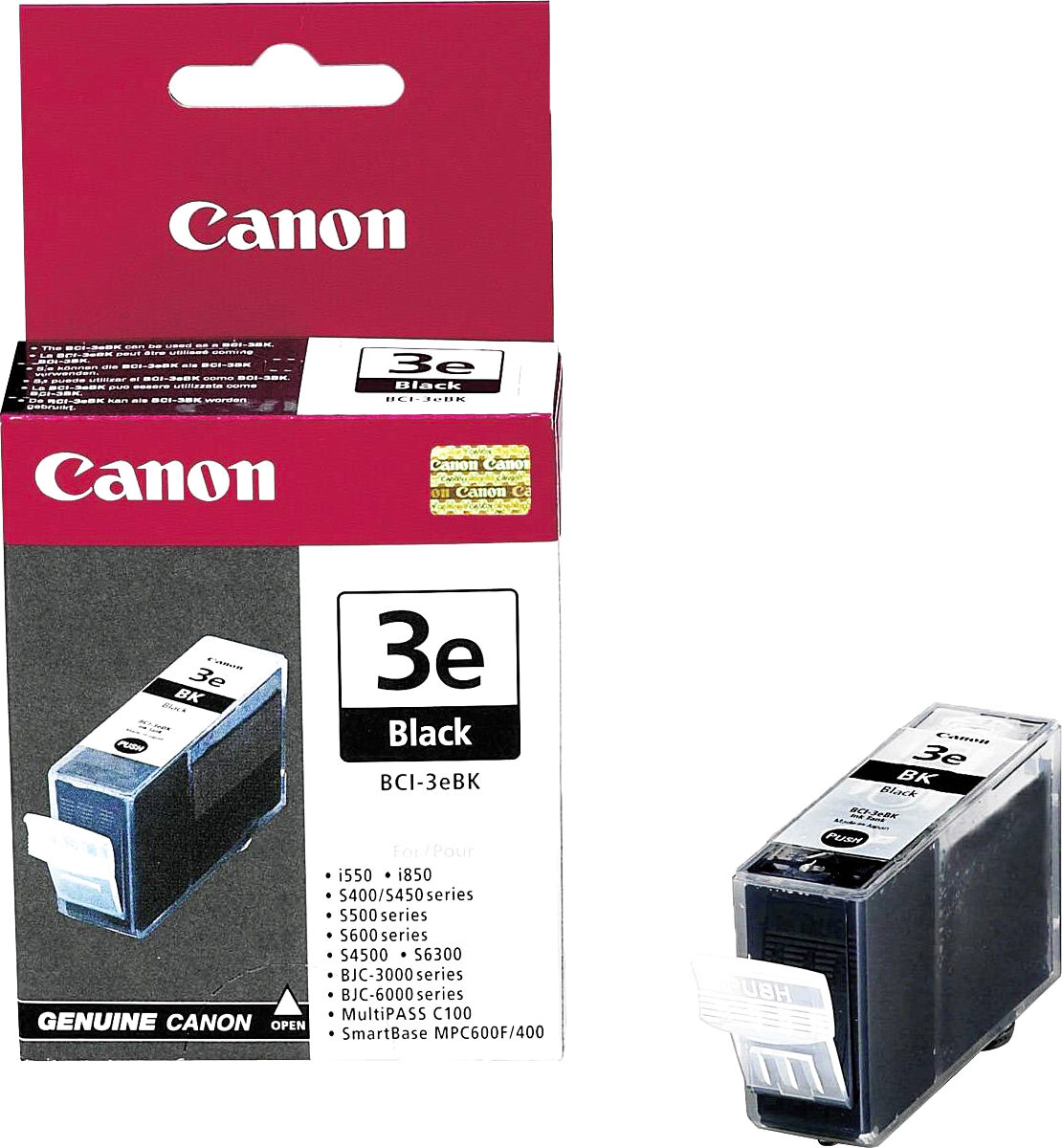 Canon Bci-3ebk Original Bläckpatron -420 Sidor Canon Bci-3ebk Original Bläckpatron -420 Sidor