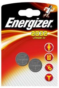 Energizer Lithium Cr2032 Batteri 10 Pakker