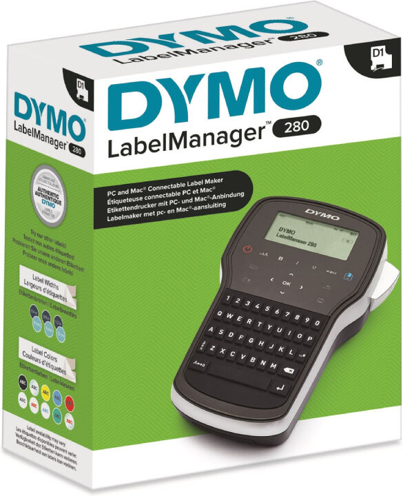 Despec Dymo Labelmanager 280 Svart/silver Despec Dymo Labelmanager 280 Svart/silver