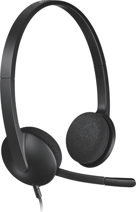 Logitech H340 Usb Computer Headset, Black Logitech H340 Usb Computer Headset, Black